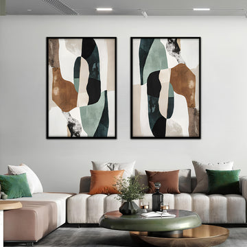 Earthbound Echoes-2 Panel Wall Art