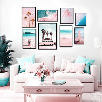 Oceanic Odyssey Collage Wall Art