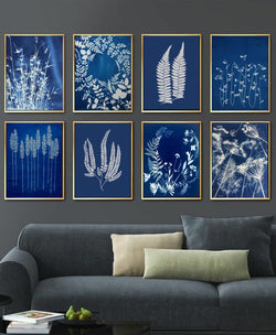 Blue Oasis Wall Art