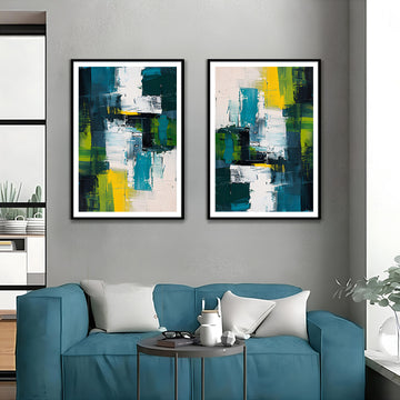 Bold Horizons-2 Panel Wall Art