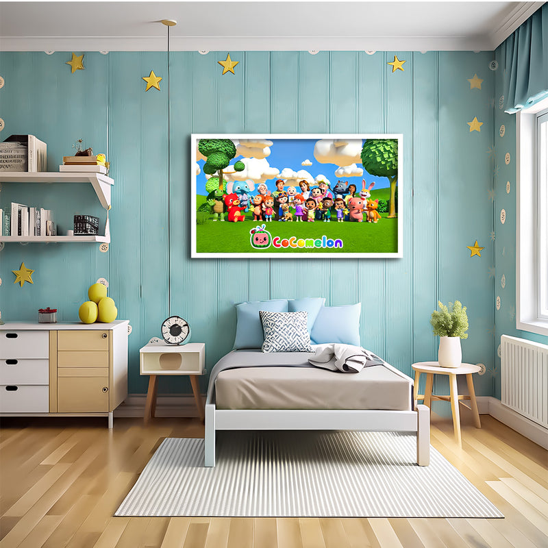 Cocomelon Family Kids Wall Art-1 Panel (1)