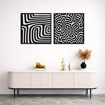 Enigme-2 Panel Modern Abstract Artworks