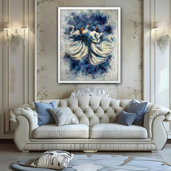 Ethereal Twirl Sufism Wall Art-1 Panel