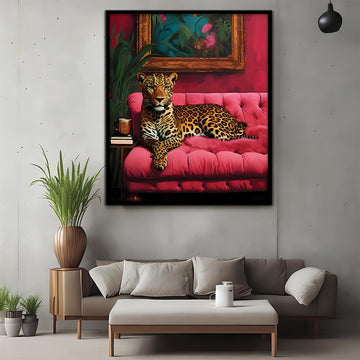 Fierce In Fushia-1 Panel Wall Art (1)