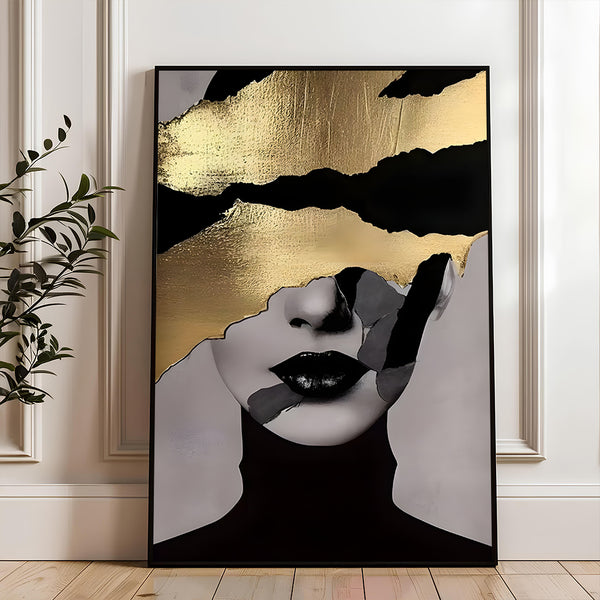 Gold Dust Whisper Wall Art-1 Panel (1)