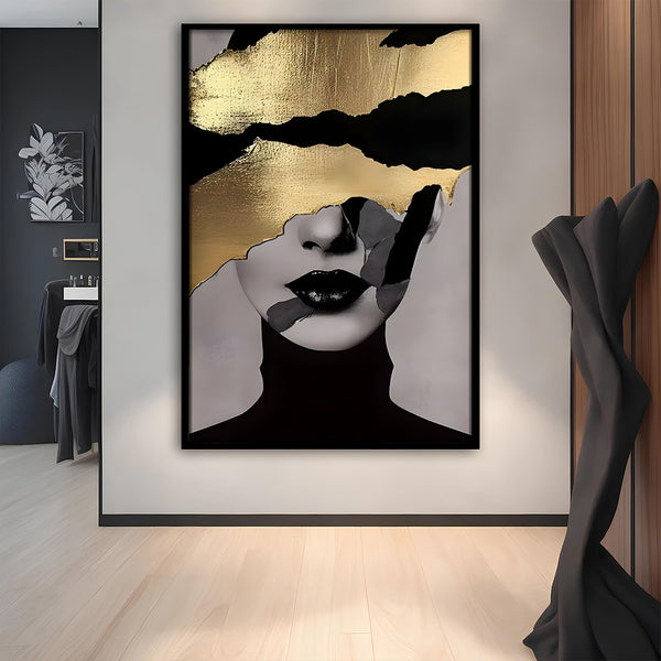 Gold Dust Whisper Wall Art-1 Panel (1)