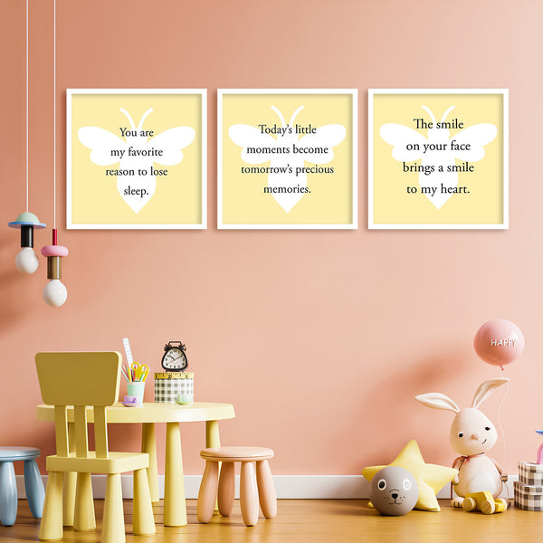 Heartfelt Delight Kids Wall Art-3 Panel (1)