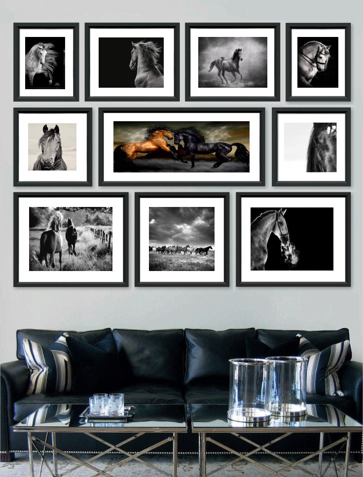 Horse Harmony Wall Art-10 panel