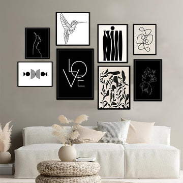 Inner Reflections Wall Art-8 panel