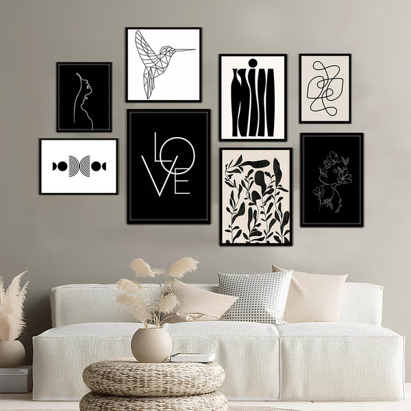 Inner Reflections Wall Art-8 panel