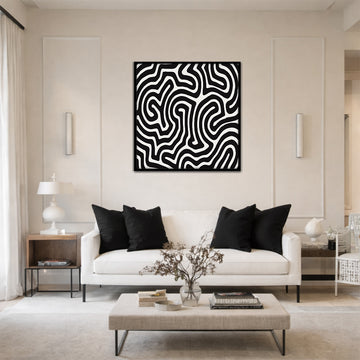 Intrique-1 Panel Modern Abstract Artwork