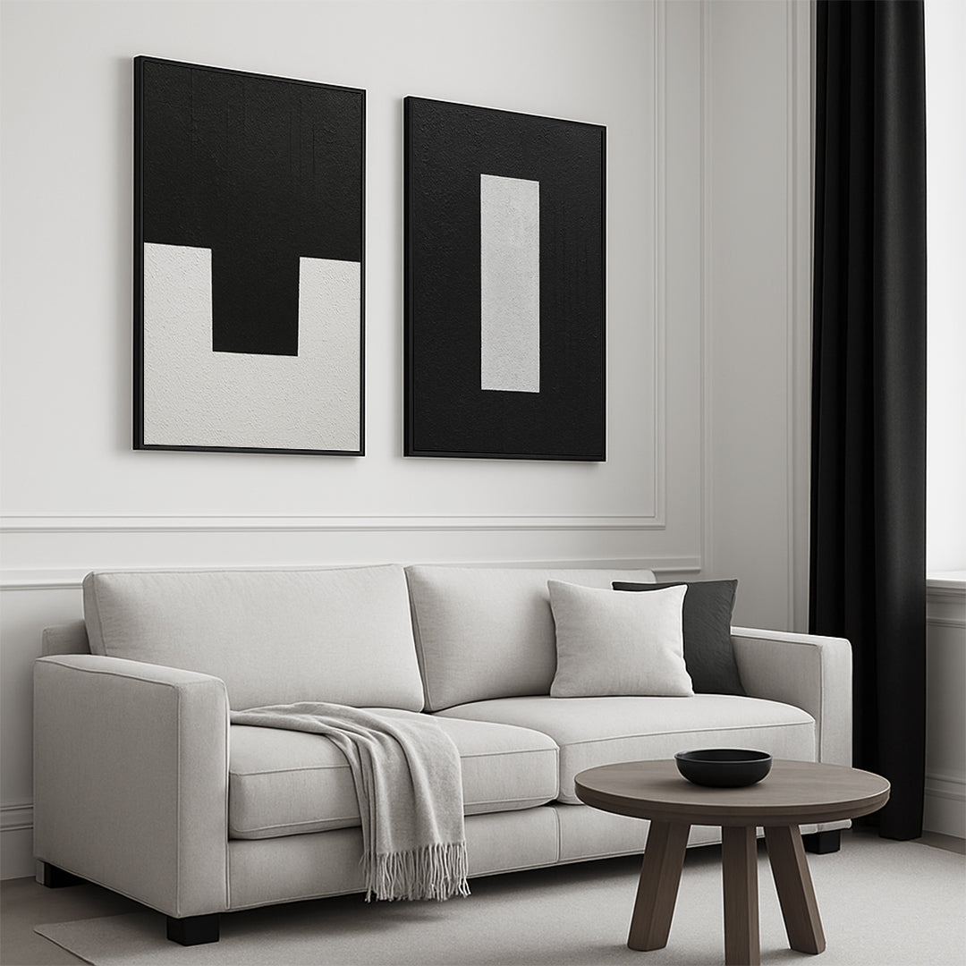 Line & Void -2 panel wall art (1)