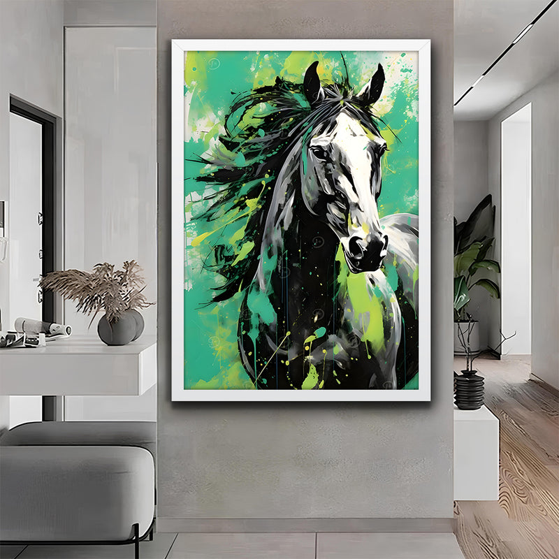 Majestic Shadow Horse Wall Art-1 Pannel (1)