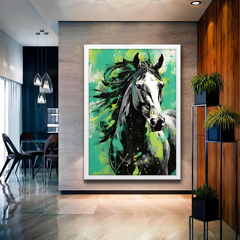 Majestic Shadow Horse Wall Art-1 Pannel (1)