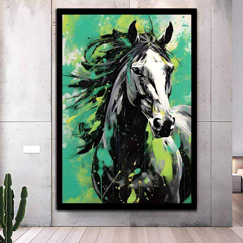 Majestic Shadow Horse Wall Art-1 Pannel (1)