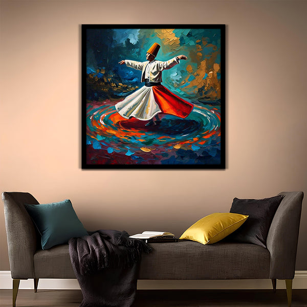 Mystical Momentum Sufism Wall Art-1 Panel (1)