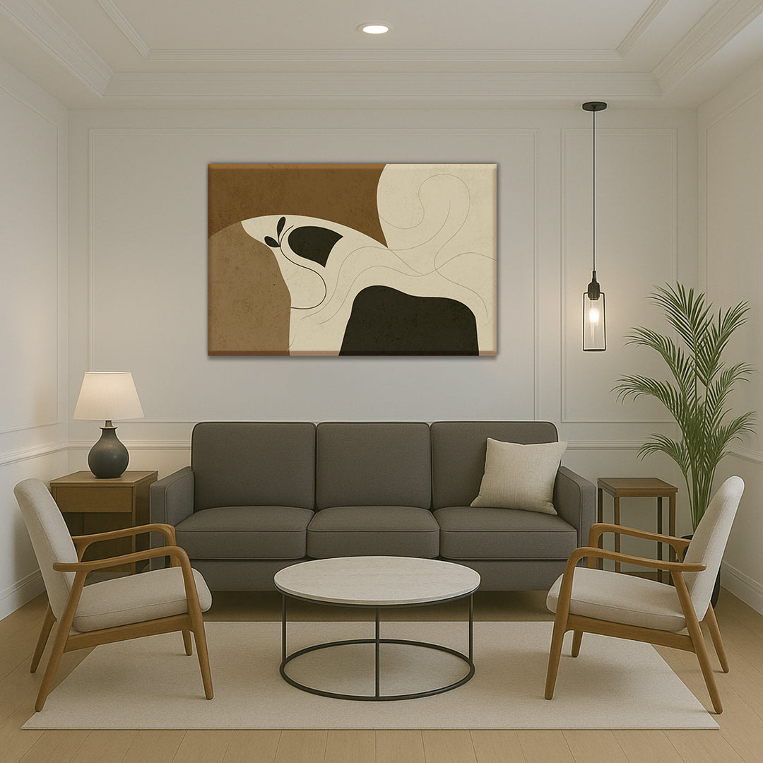 Neutral Ground-1 Panel Wall Art