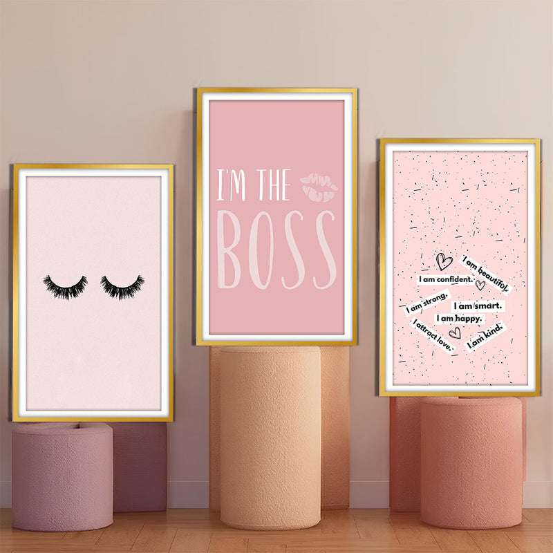 Own Your Confidence Wall Art-3 Pannel