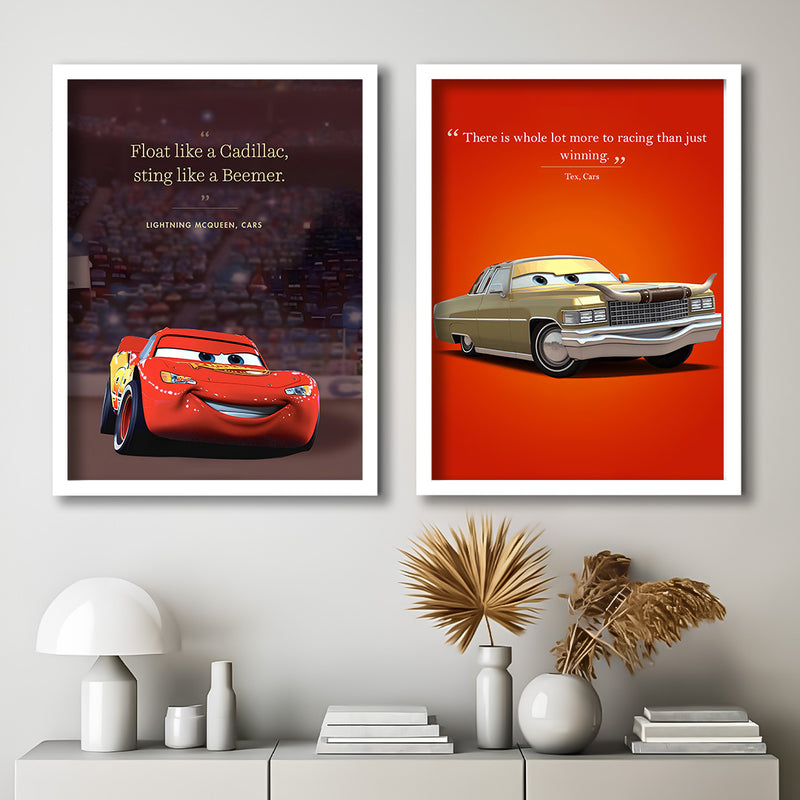 Racing Dreams Kids Wall Art-2 Panel (1)