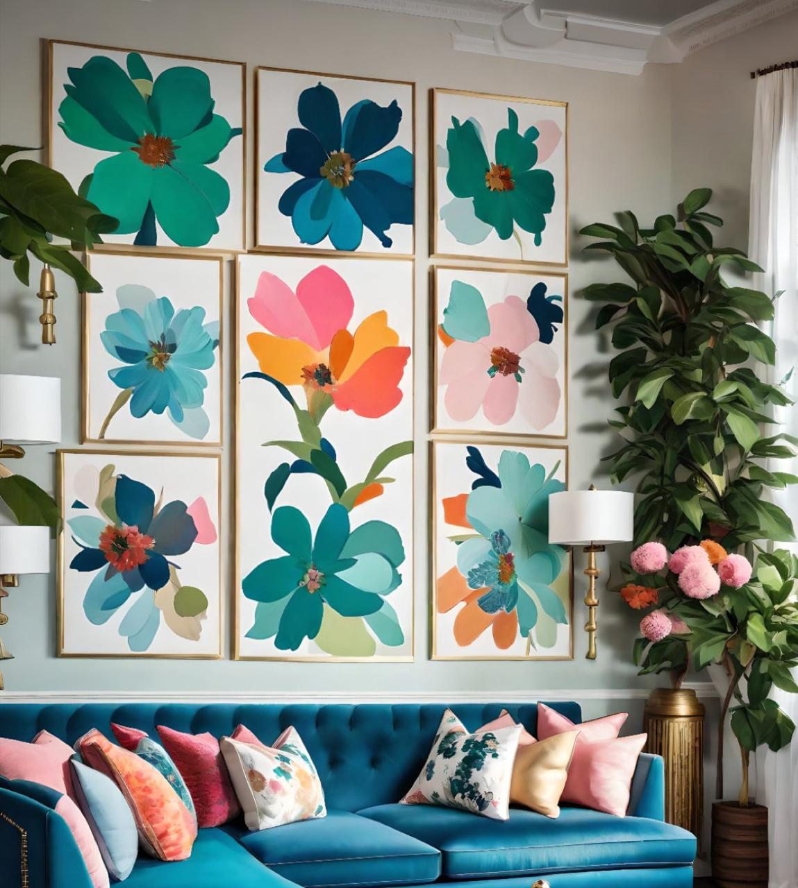 Rainbow Retreat Wall Art-8 Panel