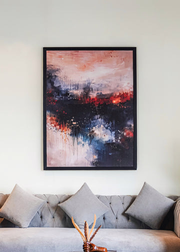 Reflet Modern Abstract Artwork-1 Panel (1)