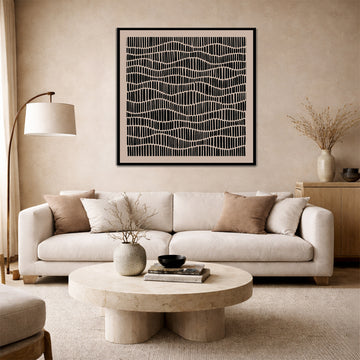 Serene-1 Panel Modern Abstract Artwork