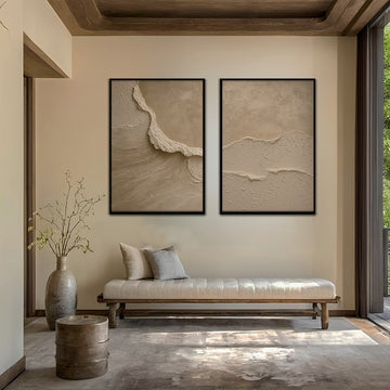 Shoreline Echo -2 Panel Wall Art