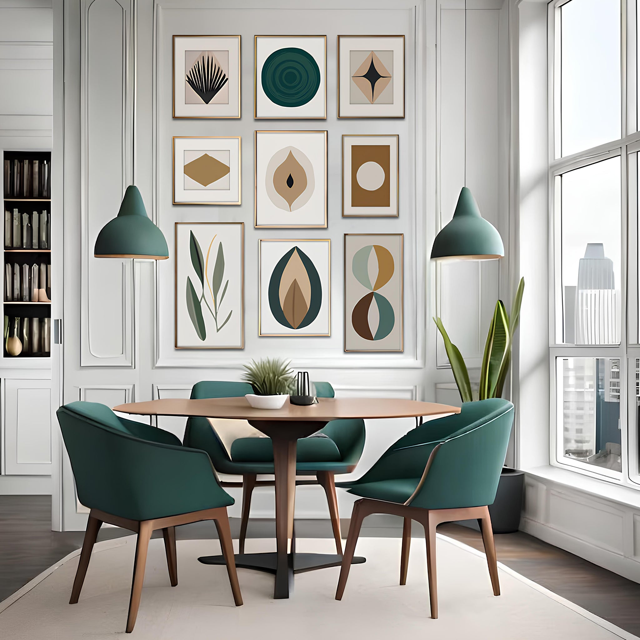 Simplex Wall Art-9 Panel