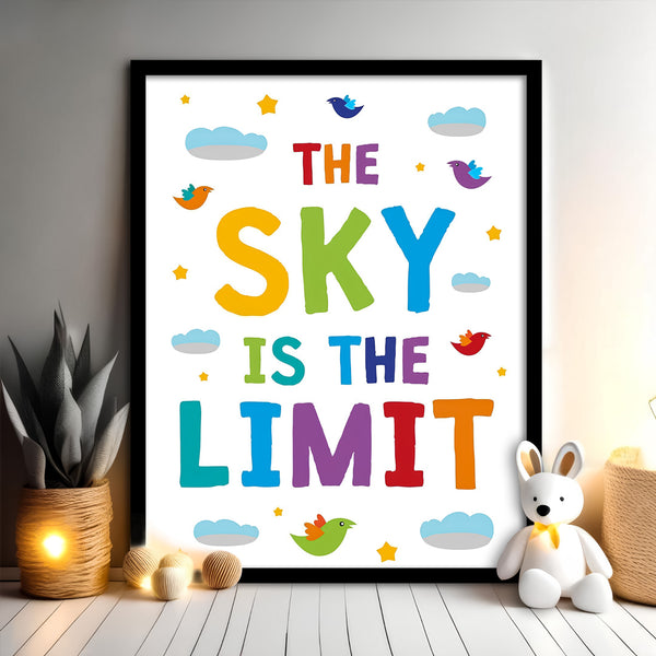 Sky Is The Limit Wall Art-1 Panel