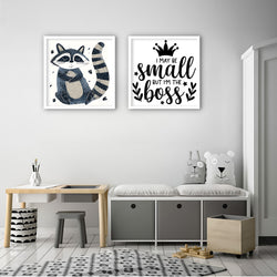 Small Boss Kids Wall Art-2 Panel (1)