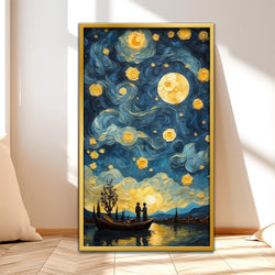 Starry Night Whispers Wall Art-1 Panel