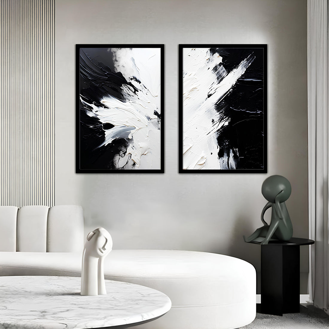 Tonal Shift Abstract Wall art