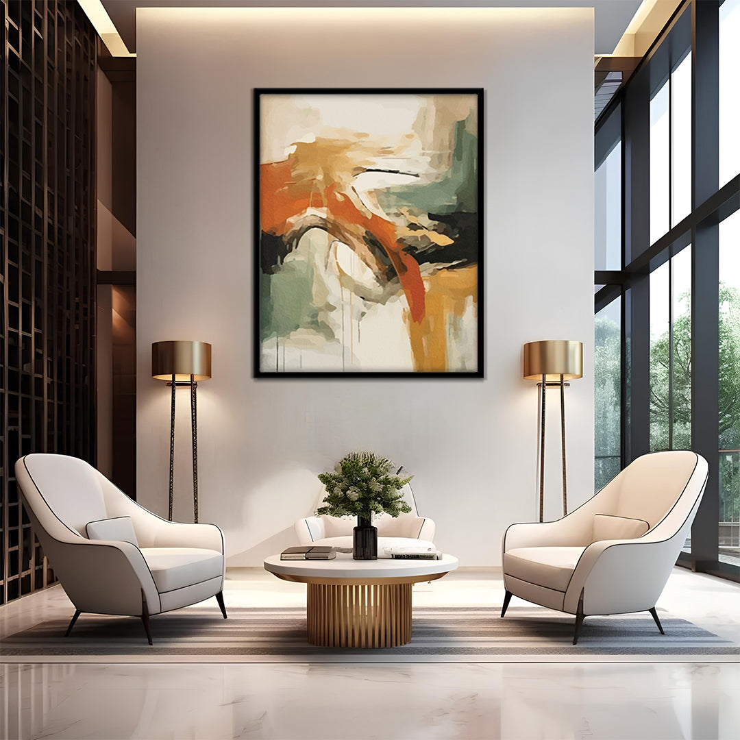 Verdure Abstract Wall Art-1 Panel (1)