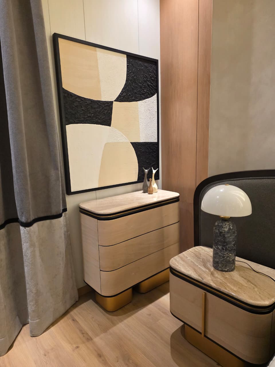 Threshold Abstract Textured- 1 Panel