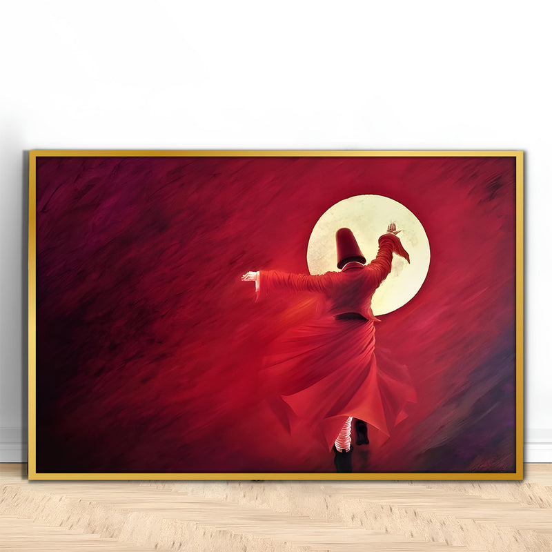 Whispers To The Moon Sufism Wall Art-1 Panel