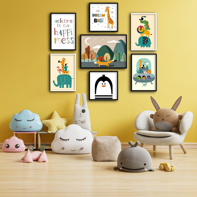 Wildlife Collection Kids Wall Art